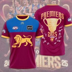 Brisbane Lions Premiers 2025 Limited Shirt