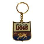 AFL Brisbane Lions Keychain Football Club Australian League Key Ring Souvenir