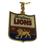 AFL Brisbane Lions Keychain Football Club Australian League Key Ring Souvenir
