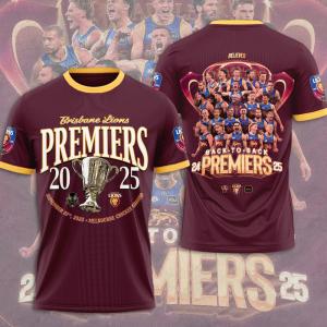 Brisbane Lions Premiers 2025 Shirt