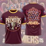 Brisbane Lions Premiers 2025 Shirt