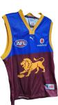 VINTAGE Brisbane Lions Jersey Mens Large Puma AFL Guernsey Football