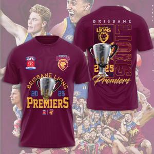 Brisbane Lions Premiers 2025 Shirt