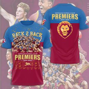 Brisbane Lions Premiers 2025 Limited Shirt