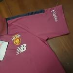 Brisbane Lions 2024 AFL Mens Media Polo Shirt AFL ON FIELD NWT Medium Maroon 
