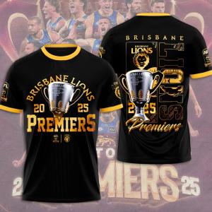 Brisbane Lions Premiers 2025 Shirt