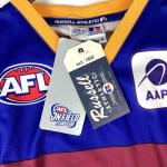NWT Brisbane Lions Jersey Russell Athletic AFL Football AAPT Mens Sz XL