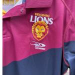 AFL classic Australian Rules Football Brisbane Lions NWT red Polo shirt Large