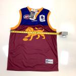 NWT Brisbane Lions Jersey Russell Athletic AFL Football AAPT Mens Sz XL