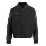 Pro Standard Womens WNBA Toronto Tempo Classic Triple Black Varsity Jacket