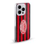 Head Case Designs Officially Licensed AC Milan Home 2025/26 Crest Kit Hard Back Case Compatible with Apple iPhone 15 Pro Max