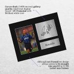 HWC Trading Ronaldo Inter Milan Gifts Printed Signed Autograph Picture for Football Fans and Supporters - US Letter Size