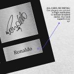 HWC Trading Ronaldo Inter Milan Gifts Printed Signed Autograph Picture for Football Fans and Supporters - US Letter Size