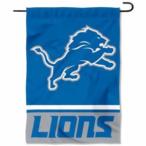WinCraft Detroit Lions Double Sided Garden Flag