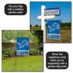 WinCraft Detroit Lions Double Sided Garden Flag