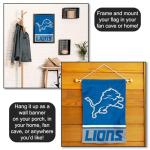 WinCraft Detroit Lions Double Sided Garden Flag