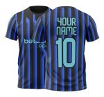 Kidzwear Fan Custom Tshirt Inter Italia Milan Soccer Team Football - Jersey Football for Kids Several Sizes …14 Blue