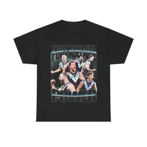 Vintage AFL T-shirt PORT ADELAIDE Power 90s Inspired t shirt Australian Rule