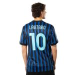 Lautaro Martinez #10 Inter 24/25 Home Soccer Jersey for Men Fan Version (US, Alpha, Small, Regular, Regular, Home)