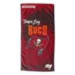 Northwest The Company NFL Tampa Bay Buccaneers Beach Towel, 30" x 60", Psychedelic