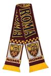 Roma Scarf | Soccer Fan Scarf | Premium Acrylic Knit