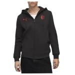 PUMA Mens Ac Milan Hoodie Athletic Outerwear Casual - Black, Red - Size S