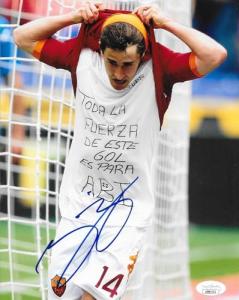 Bojan Krkic Spain signed AS Roma Soccer 8x10 photo autographed JSA - Autographed Soccer Photos