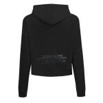 Pro Standard Womens WNBA Toronto Tempo Classic Triple Black Cropped Pullover Hoodie Black L