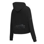 Pro Standard Womens WNBA Toronto Tempo Classic Triple Black Cropped Pullover Hoodie Black L