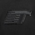 Pro Standard Womens WNBA Toronto Tempo Classic Triple Black Cropped Pullover Hoodie Black L