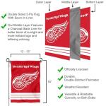Detroit Red Wings Double Sided Garden Flag