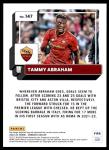 2022-23 DONRUSS FIFA #147 TAMMY ABRAHAM AS ROMA SOCCER OFFICIAL TRADING CARD OF SOCCER