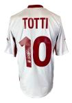 Francesco Totti Signed AS Roma Kappa Soccer Jersey BAS - Autographed Soccer Jerseys