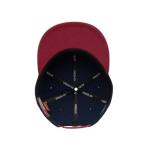 Fan Ink AS Roma - Team Flat Peak Snapback Hat Multi