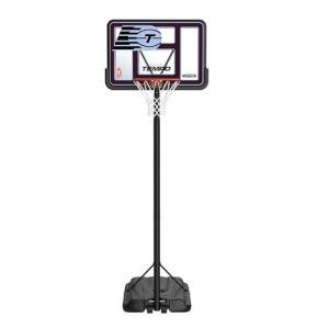 Lifetime WNBA Toronto Tempo Portable Basketball Hoop, Adjustable Height 7.5-10 Ft, 44 Inch Shatterproof Fusion Backboard, Base with Wheels