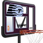 Lifetime WNBA Toronto Tempo Portable Basketball Hoop, Adjustable Height 7.5-10 Ft, 44 Inch Shatterproof Fusion Backboard, Base with Wheels