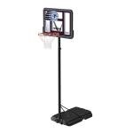 Lifetime WNBA Toronto Tempo Portable Basketball Hoop, Adjustable Height 7.5-10 Ft, 44 Inch Shatterproof Fusion Backboard, Base with Wheels