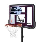 Lifetime WNBA Toronto Tempo Portable Basketball Hoop, Adjustable Height 7.5-10 Ft, 44 Inch Shatterproof Fusion Backboard, Base with Wheels
