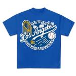 Baseball 2025 World & League Champions T-Shirt | Los Angeles LA Finals Merch | Premium Tee Shirt for Men & Women (US, Alpha, X-Large, Regular, Regular, LA Royal)