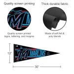 WinCraft Miami Marlins Large Pennant