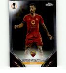 2023-24 TOPPS CHROME UEFA CLUB COMPETITIONS #86 LORENZO PELLEGRINI AS ROMA SOCCER OFFICIAL TRADING CARD OF SOCCER