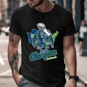 Seattle Seahawks Super Bowl LX Champions T-Shirt, Seahawks Champions LX 2026 Tee