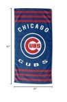 The Northwest Company MLB Chicago Cubs Beach Towel, Blue, 30 x 60 (CHCTWL2020)
