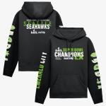 Fanatics Men's Black Seattle Seahawks Super Bowl LX Champions Four-Piece Hoodie