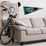 Rico Industries NFL Football Seattle Seahawks 2026 Super Bowl LX Champions 12" x 30" Felt Wall Décor Pennant - Great for Home/Bed Room/Man Cave Décor