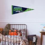 Rico Industries NFL Football Seattle Seahawks 2026 Super Bowl LX Champions 12" x 30" Felt Wall Décor Pennant - Great for Home/Bed Room/Man Cave Décor