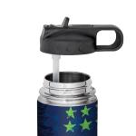 Rico Industries NFL Football Seattle Seahawks 2026 Super Bowl LX Champions 22oz Stainless Steel Tumbler with Lid - Great For Coffee, Tea, Water or Cocktails