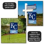 WinCraft Kansas City Royals Double Sided Garden Flag