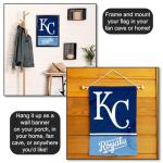 WinCraft Kansas City Royals Double Sided Garden Flag