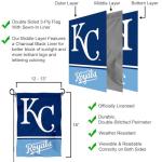 WinCraft Kansas City Royals Double Sided Garden Flag